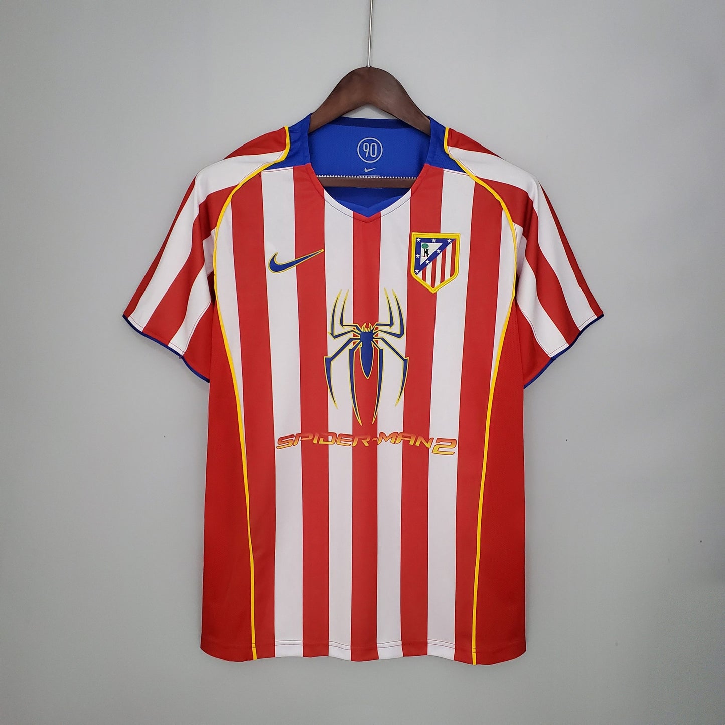Camiseta Retro Atlético de Madrid Local 2003/04 – Spiderman Edition