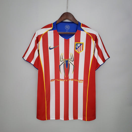 Camiseta Retro Atlético de Madrid Local 2003/04 – Spiderman Edition