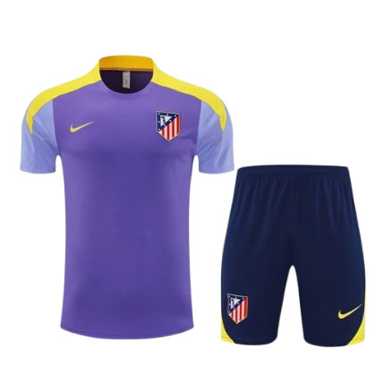 Conjunto de Entrenamiento Corto Atlético de Madrid morado